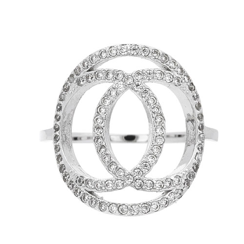 bague femme argent zirconium 8101196 pic2