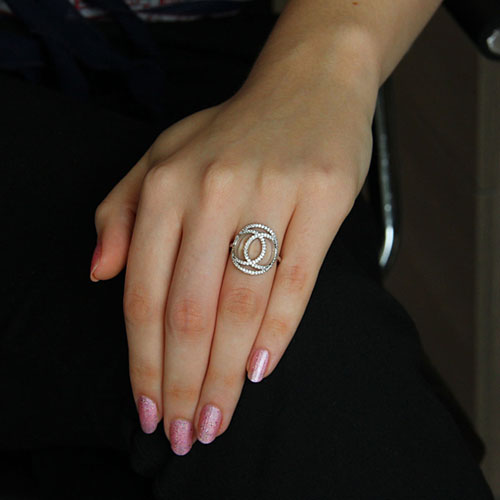 bague femme argent zirconium 8101196 pic5