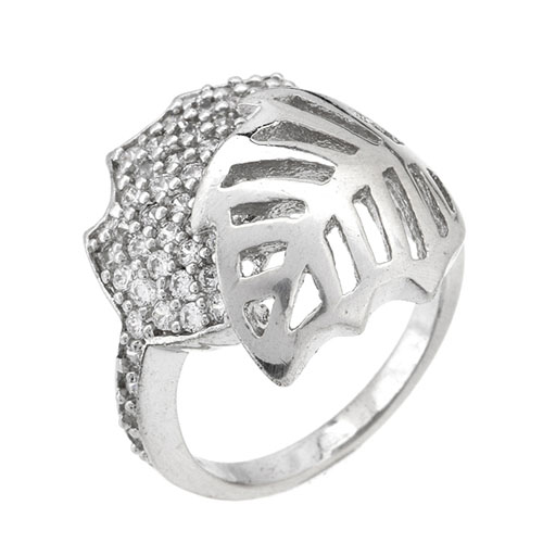 bague femme argent zirconium 8101202