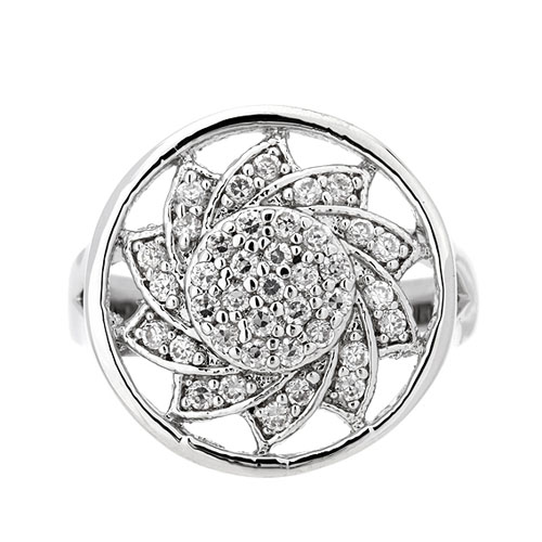 bague femme argent zirconium 8101208 pic2