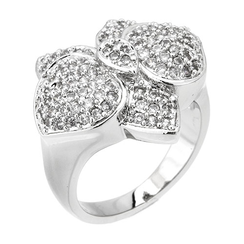 bague femme argent zirconium 8101212