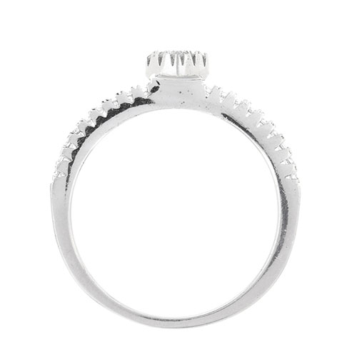 bague femme argent zirconium 8101219 pic3