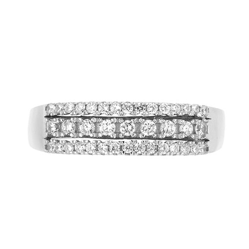 bague femme argent zirconium 8101224 pic2