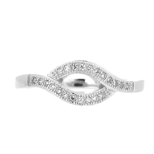 bague femme argent zirconium 8101227 pic2