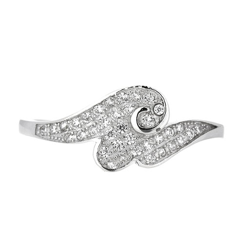 bague femme argent zirconium 8101228 pic2