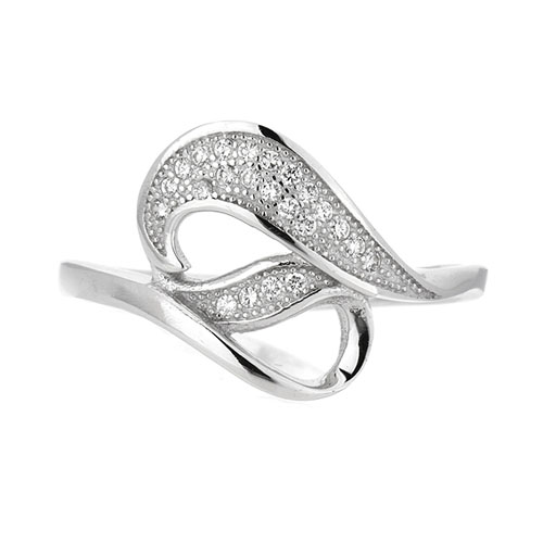 bague femme argent zirconium 8101230 pic2