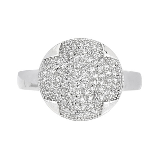 bague femme argent zirconium 8101231 pic2