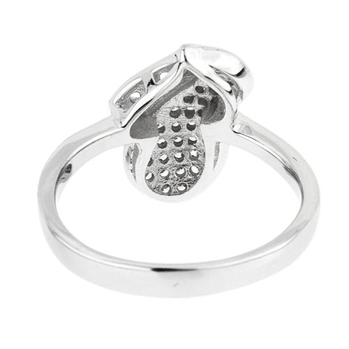 bague femme argent zirconium 8101237 pic4