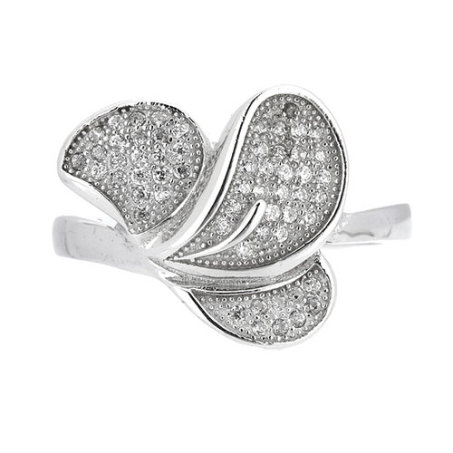 bague femme argent zirconium 8101238 pic2