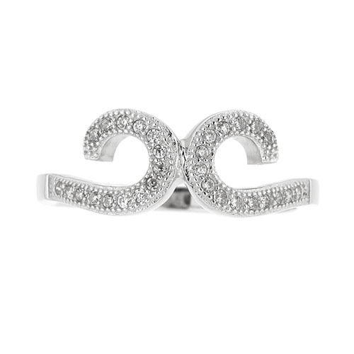 bague femme argent zirconium 8101240 pic2