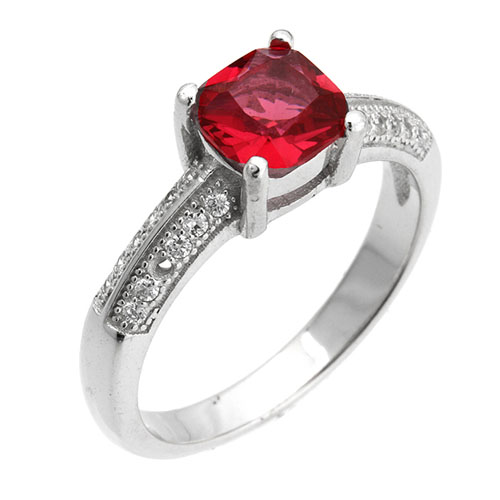 bague femme argent zirconium 8101250