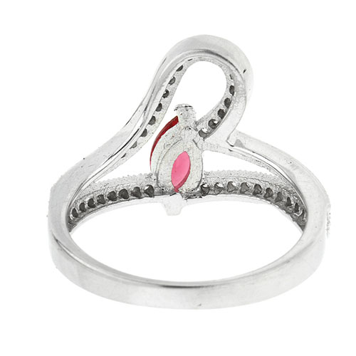 bague femme argent zirconium 8101253 pic4