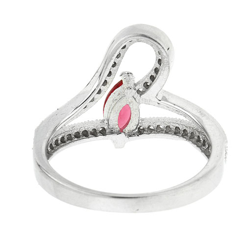 bague femme argent zirconium 8101253 pic4