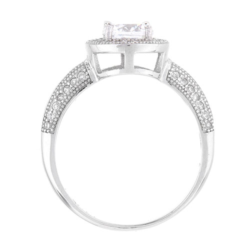 bague femme argent zirconium 8101258 pic3