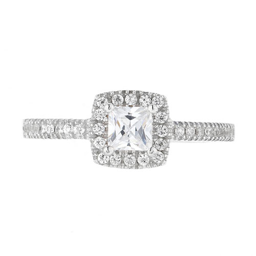 bague femme argent zirconium 8101262 pic2