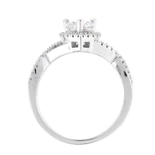 bague femme argent zirconium 8101266 pic3