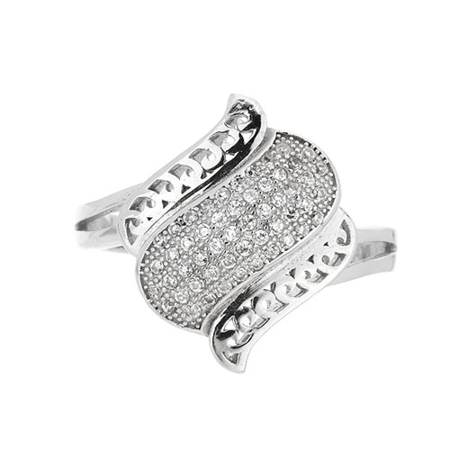 bague femme argent zirconium 8101273 pic2