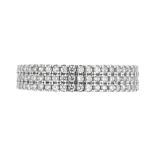 bague femme argent zirconium 8101286 pic2