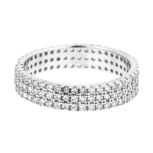 bague femme argent zirconium 8101286 pic4