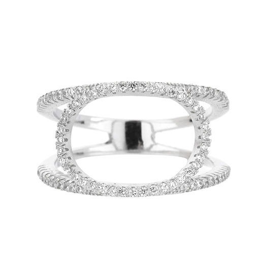 bague femme argent zirconium 8101288 pic2