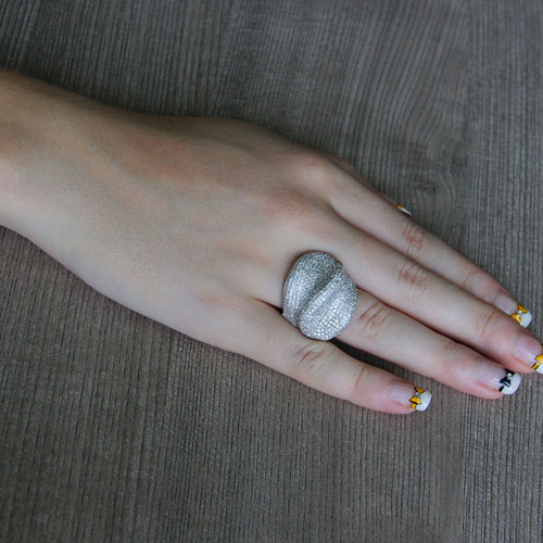 bague femme argent zirconium 8101290 pic5