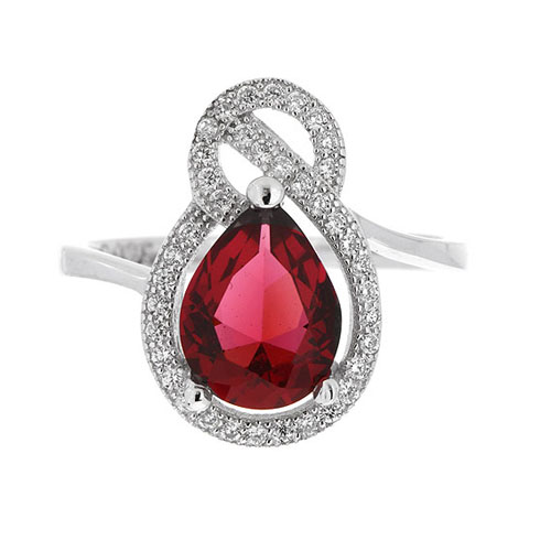 bague femme argent zirconium 8101298 pic2