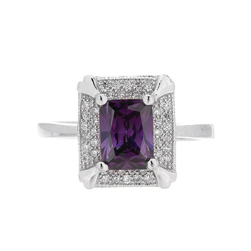 bague femme argent zirconium 8101299 pic2