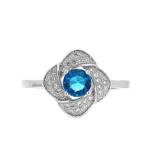 bague femme argent zirconium 8101304 pic2