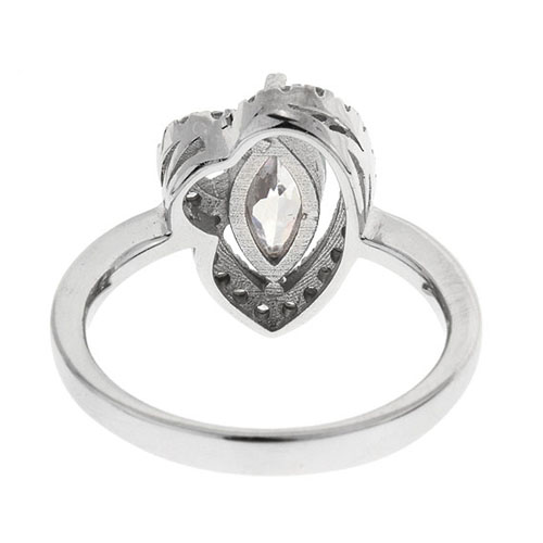 bague femme argent zirconium 8101320 pic4