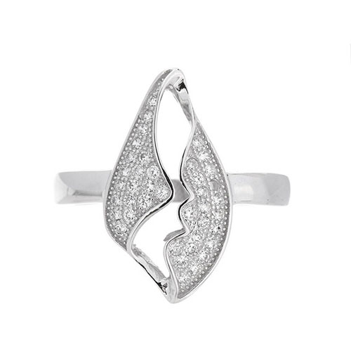 bague femme argent zirconium 8101332 pic2