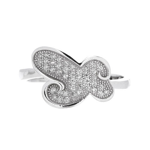 bague femme argent zirconium 8101334 pic2