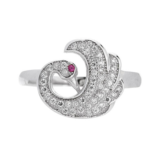 bague femme argent zirconium 8101337 pic2