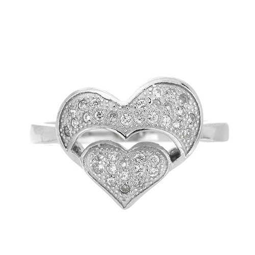 bague femme argent zirconium 8101340 pic2