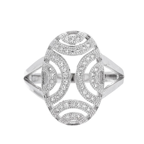 bague femme argent zirconium 8101341 pic2