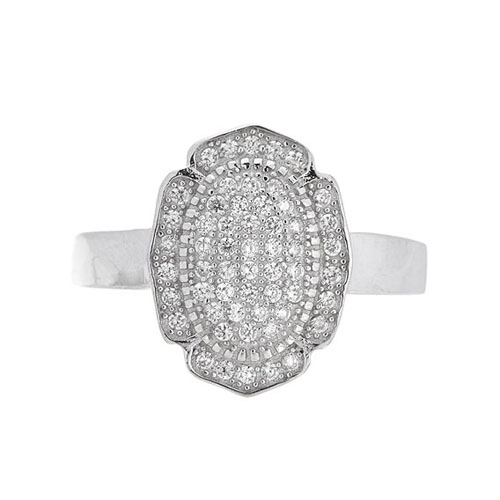 bague femme argent zirconium 8101343 pic2