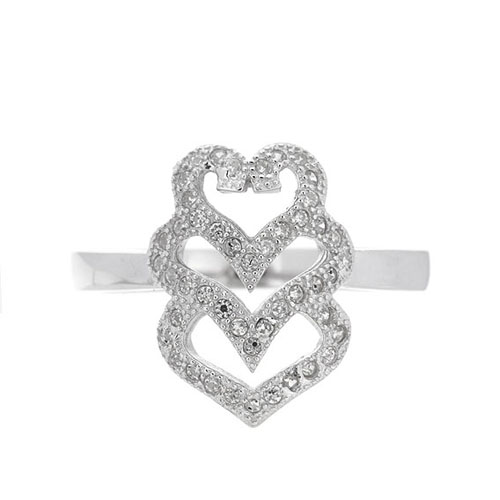 bague femme argent zirconium 8101349 pic2