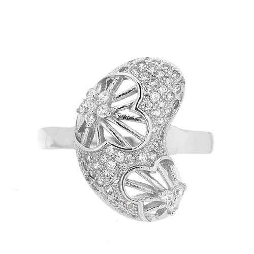 bague femme argent zirconium 8101350 pic2