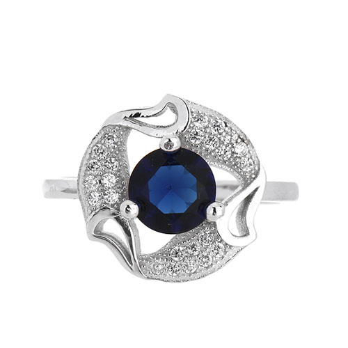 bague femme argent zirconium 8101421 pic2