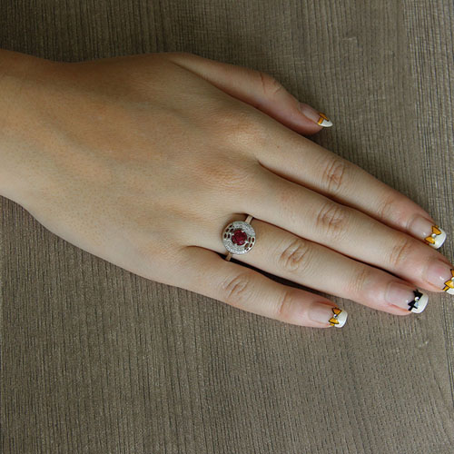 bague femme argent zirconium 8101427 pic5