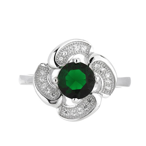 bague femme argent zirconium 8101433 pic2