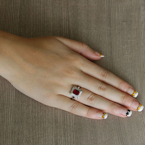 bague femme argent zirconium 8101435 pic5
