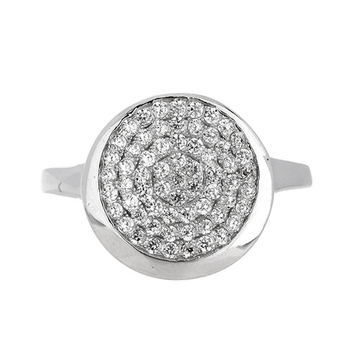 bague femme argent zirconium 8101438 pic2