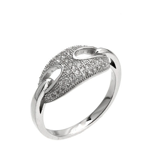 bague femme argent zirconium 8101439