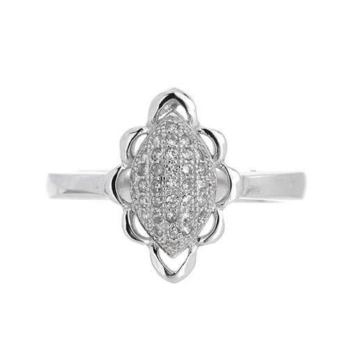 bague femme argent zirconium 8101443 pic2