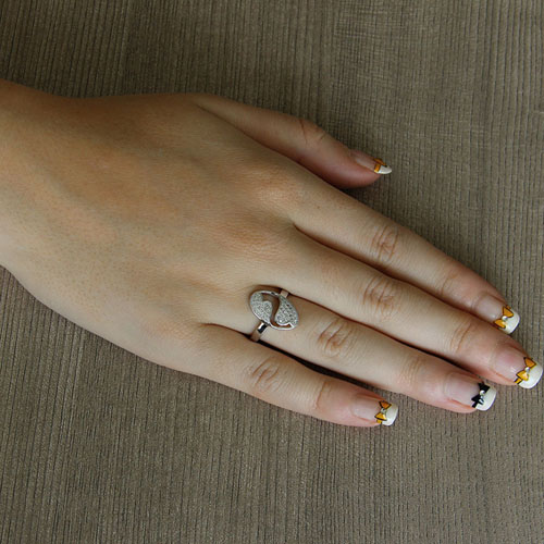 bague femme argent zirconium 8101446 pic5
