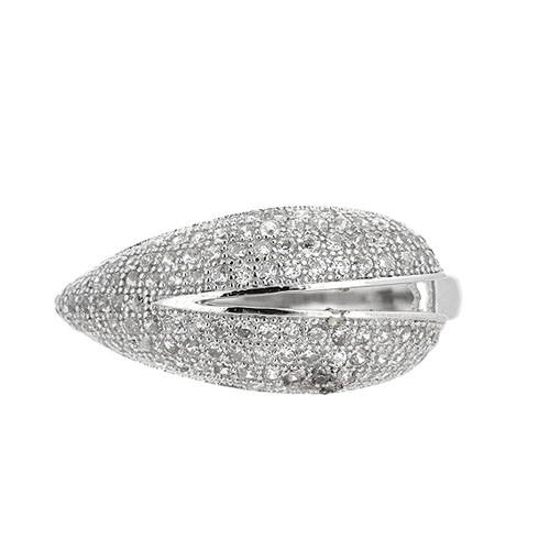 bague femme argent zirconium 8101447 pic2