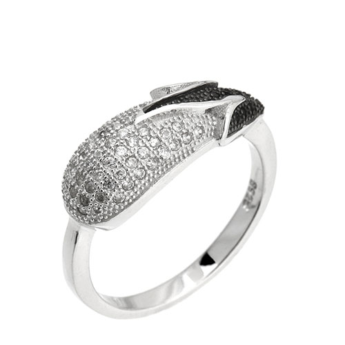 bague femme argent zirconium 8101455