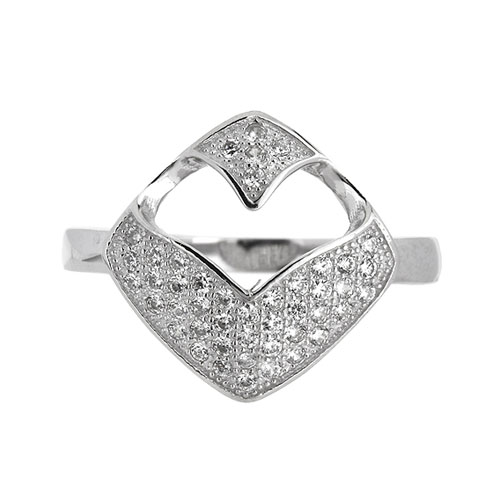 bague femme argent zirconium 8101456 pic2