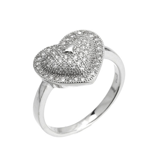 bague femme argent zirconium 8101460