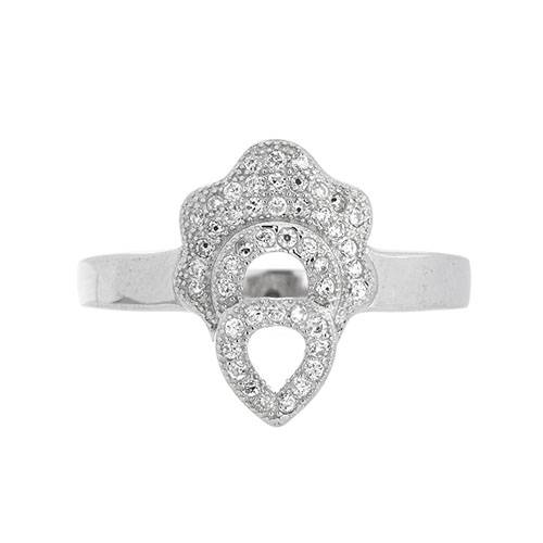 bague femme argent zirconium 8101461 pic2